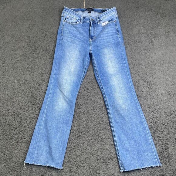 Judy Blue Jeans Womens 9/29 High Rise  Bootcut JB82515md Raw Hem - Picture 1 of 11